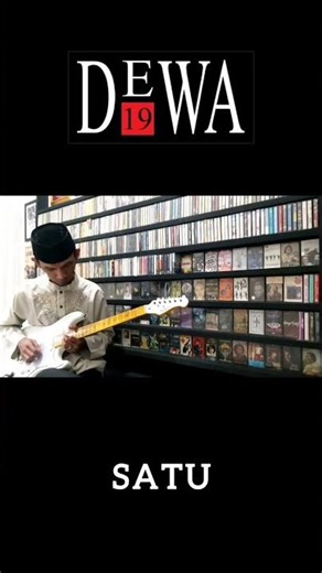 "Satu" by Dewa 19 (Guitar Short Cover) #dewa19 #guitarcover #guitarsolo #ahmaddhani #andraramadhan