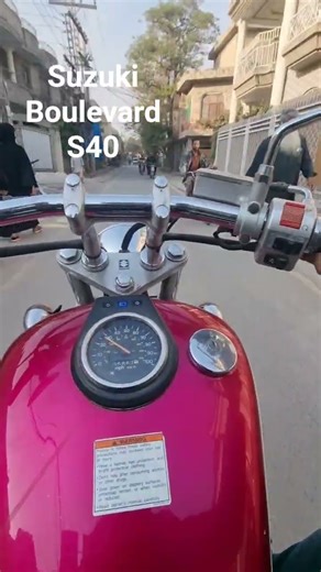 suzuki boulevard s40 pure sound with harley Davidson exhaust