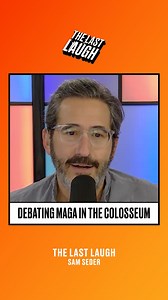 Why Sam Seder's MAGA Debate Was So Dramatic.⁠ ⁠ In this episode of @lastlaughpod podcast, Sam Seder (@majorityreport.fm) breaks down the surreal experience of systematically schooling the shockingly young and diverse MAGA adherents on everything from Social Security to DEI to the prospect of a full-on American theocracy.⁠ ⁠ Listen to the full episode at the link in bio or wherever you get your podcasts. | The Daily Beast