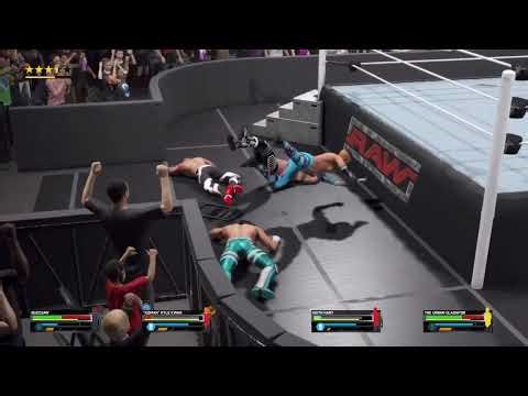 WWE 2k25 Iceman Kyle Kwan vs The Urban Gladiator vs Keith Hart vs Buzzsaw