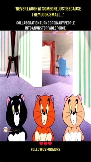 “Unity can crush strength—every time.” #motivation #cartoon #tomandjerry #goviral