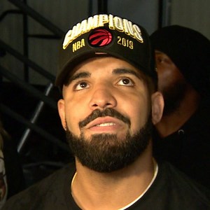 1.9M views · 8.8K reactions | Drake: "Tonight belongs to Toronto." The musician and global ambassador for the Toronto Raptors spoke to reporters after the team took home the gold. | CBC Toronto | Facebook