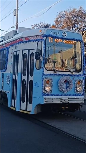 SEPTA 1981 Kawasaki SE-LRV #9053 (Frosty Snowmobile❄️) on rt 10 [T1] to 40th-Market🟢