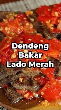 Dendeng Bakar Lambok Empuk Lado Merah - UDA AWAL