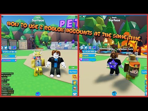 How To Use 2 Roblox Accounts At The Same Time On PC! (Windows 11)