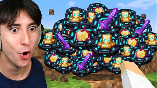 Minecraft, but every drop is bionic & multiplied