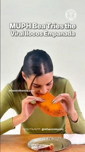 MUPH Bea: Trying the Viral Ilocos Empanada! (Review and Reaction) 🇵🇭