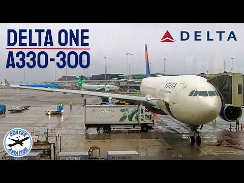 DELTA ONE A330-300 Trip Report - Atlanta to Amsterdam
