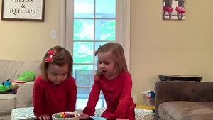 So there’s an interesting experiment going around social media called “The Fruit Snack” challenge. Basically, you put a treat in front of a toddler and then walk away while asking them to be patient and not eat the treat until you come back. Since I have 2 toddlers in my house, we decided to see what results we would get with M&Ms and twins :) | Bill Kelly