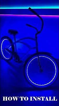 How to Install CC LED's Latest Plasma LED Bicycle Wheel Light | CC LED