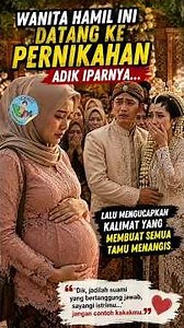 WANITA HAMIL INI DATANG KE PERNIKAHAN ADIK IPARNYA #pengantinviral