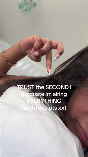 Graduation Plans: Revealing Everything With Receipts