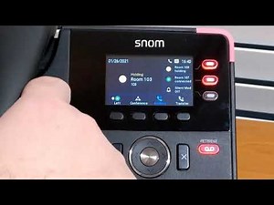 Snom D7xx Call Waiting How To