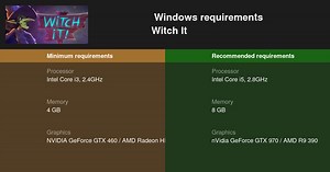 Witch It System Requirements — Can I Run Witch It on My PC?
