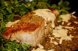 Pan Roasted Yellowtail With Chili Verde Sauce | BDOutdoors
