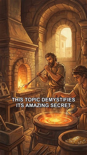 Why does this Roman cup change color?