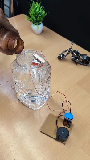 Testing water Alarm Project | Eazytronic Robotic Classes