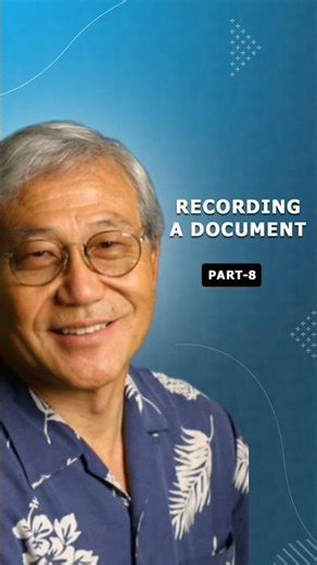 Recording a Document (Part-8)