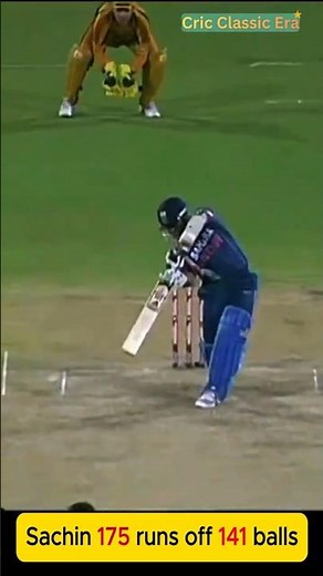 Sachin Tendulkar's 175 vs Australia, One of the Greatest ODI Knocks Ever Played