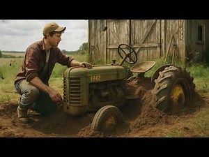 I Found a 1942 Farm Tractor Buried Behind the Barn — Then Realized It Belonged to My Great-Grandpa