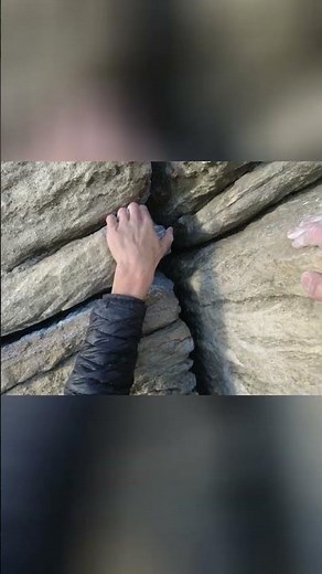 Shockley's Ceiling 5.6 Crux, The Gunks New York, Climbing #shorts