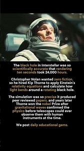 black hole depicted in Interstellar stunned scientists and audiences alike with its realism.