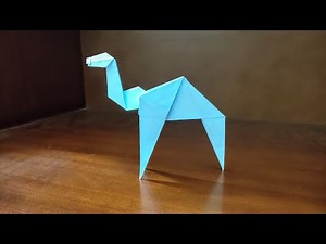 How To Make An Origami Camel Easy