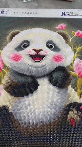 🐼 Cute panda was an amazing way to start up Diamond Art again. Amazing picture and challenging enough to keep you on your toes. ⏩ https://bit.ly/3qnvXrU #christmasdecorations #diamondpainting #diamondpaintingaddict #diamondpaintings #diamondpaintingdiy #diamondart #diamondpainting5d #artwork #diamondpaintinglovers #diamondpaintingcraft #asmr #relax #satisfying #stressrelief #anxietyrelief #handmadewithlove #diygifts #diywalldecor #wallart #hobbylobby #fyp #fypシ #foryou #5ddiamondpainting #reels