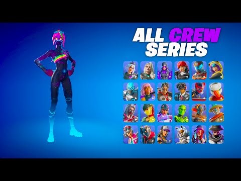Every Fortnite Crew Pack Skin EVER Released! (2020–2025)