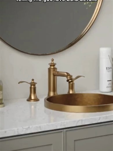 Durable faucets prevent leaks and last years 🛁 Choose finishes that are easy to maintain 🌿 Combine aesthetics and function effortlessly ✨ 💡 Follow to find out #BathroomFaucet #VanityUpgrade #FunctionalDesign #QuietLuxury #HomeUpgrade
