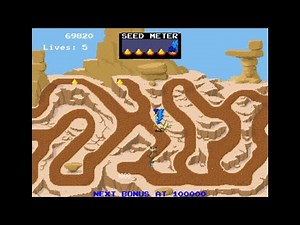 Road Runner [Arcade Longplay] (1985) Atari Games {rev 1+}