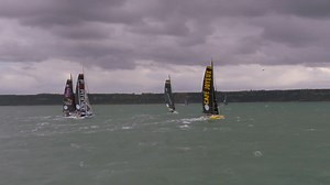 126K views · 1.3K reactions | [ #Voile ] 2025/10/26 ⛵️ DÉPART IMOCA - HÉLICOPTÈRE Image Transat Café l’or | Vision O'tentik | Facebook