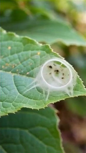 Tiny Jumping Spider Babies Emerging From Silk Nest 🕷️ | Macro Wildlife