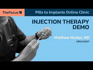 Injection Therapy for Erectile Dysfunction Demonstration by Dr. Matthew Mutter