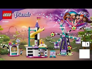 LEGO instructions - LEGO Friends - 41689 - Magical Ferris Wheel and Slide (Book 1)