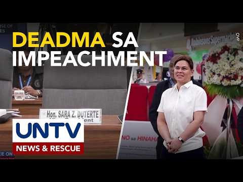 VP Duterte, dumalo sa isang exhibit sa halip na dumalo sa impeachment hearing
