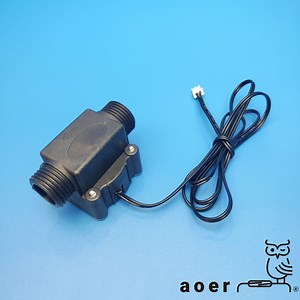[Hot Item] 1L/Min Nylon Material Hall Flow Meter Pump Switch with Pulse Signal - Water Control Sensor for Garden Irrigation