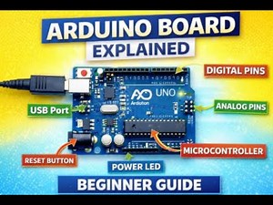 Arduino UNO Board Explained for Beginners - Components & Programming