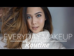 CURRENT EVERYDAY MAKEUP ROUTINE // vinnagracia