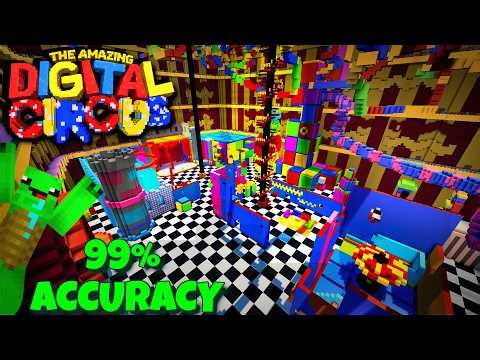 I Built THE AMAZING DIGITAL CIRCUS In MINECRAFT! - TADC Recreated