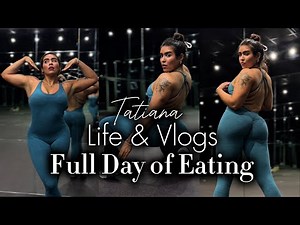 FULL DAY OF EATING | HANG OUT WITH ME | THICKY TATIANA