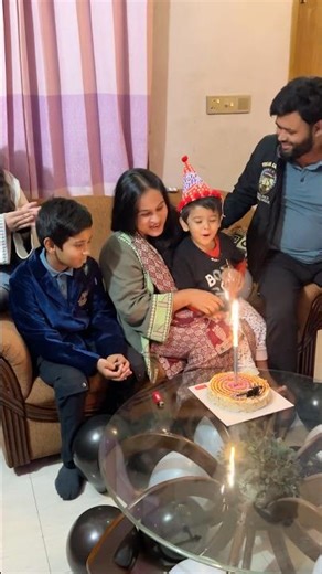 জন্মদিন বড় গেদার আনন্দ ছোট গেদার😂#birthdaycelebration #shorts #jerinexclusive