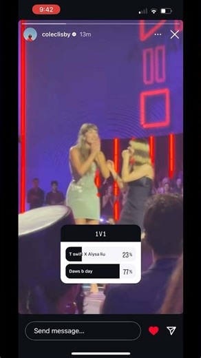 Taylor Swift & Alysa Liu at iHeartRadio music 2026 feat. Cole & Dawson from band ‪@almostmonday‬