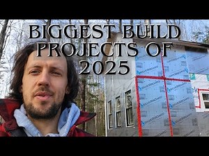 12x12 Cabin Build Projects | Cabinets, Custom Railing, Floor & Sink 2025
