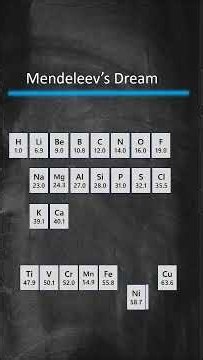 Mendeleev's Dream