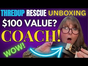 ThredUP FUN BOX Unboxing | 10 PC Mystery Box with COACH Surprise!