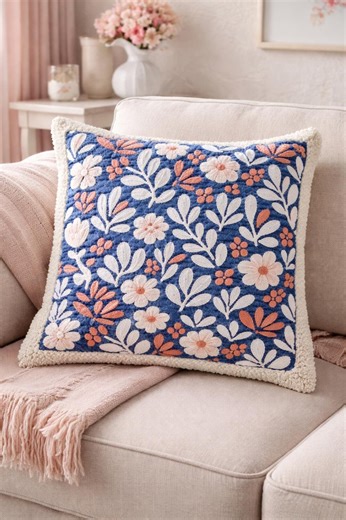 Floral Printable Punch Needle, Pattern for Beginners, Instant Download, Punch Needle Design, PDF Pattern, Nature Template, Handmade - Etsy