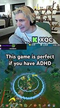 This game is perfect for ADHD 😭 xQcs best MEGABONK run #xqc #streamer #gaming
