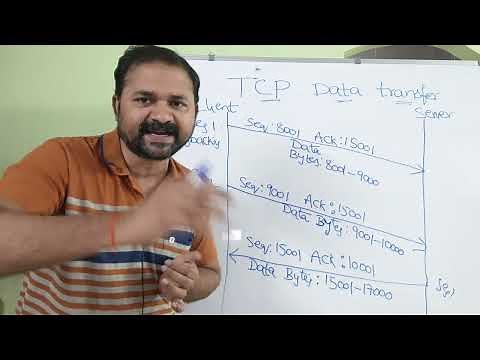 TCP Data Transfer || Transport Layer || Computer Networks