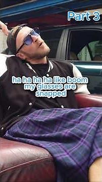 Griff gets fully rugby tackled sneaking into Glastonbury part 3